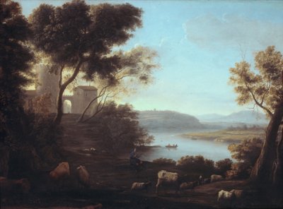 Die römische Landschaft von Claude Lorrain